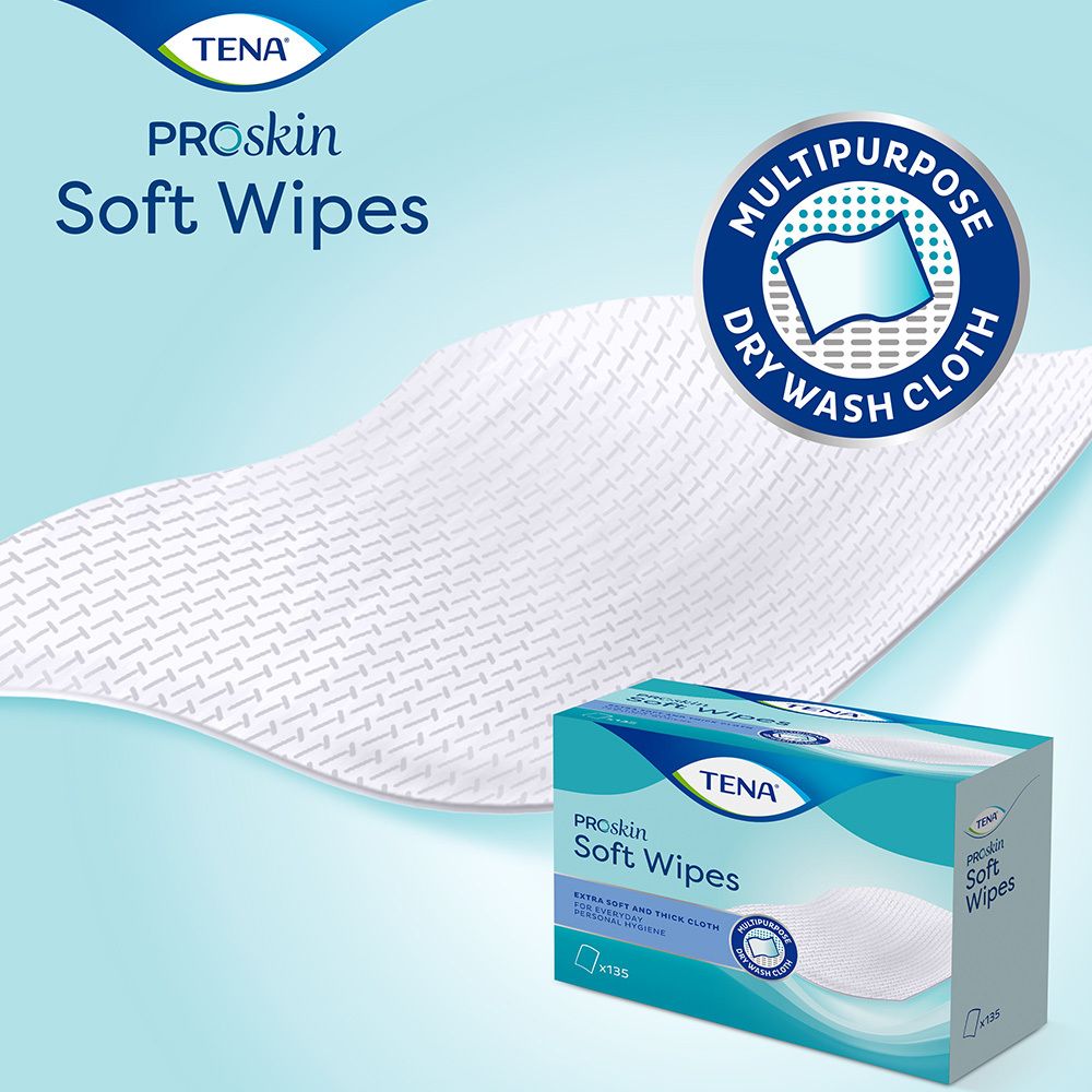 TENA Soft Wipe 19 x 30cm