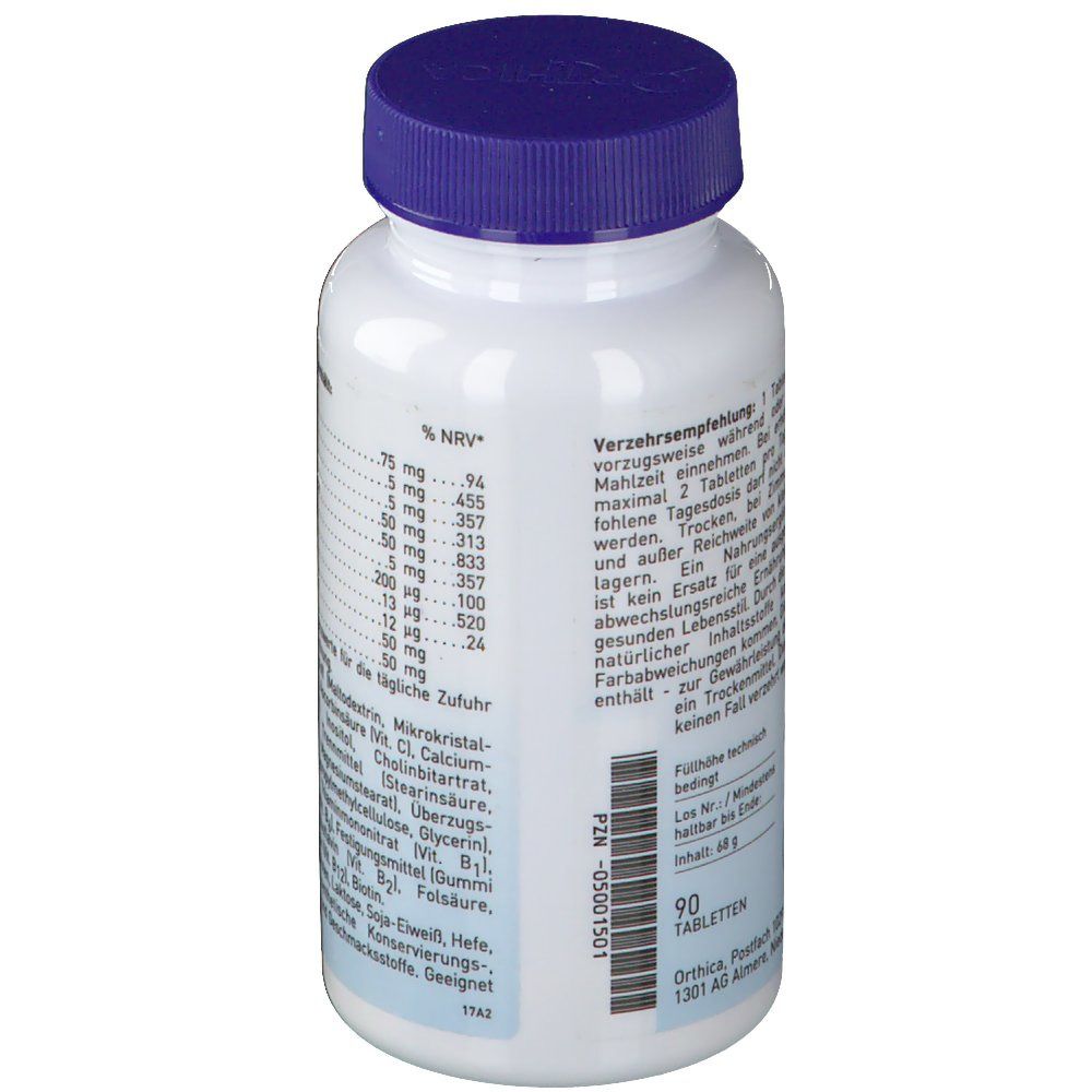 Orthica Stress B-Complex Formel