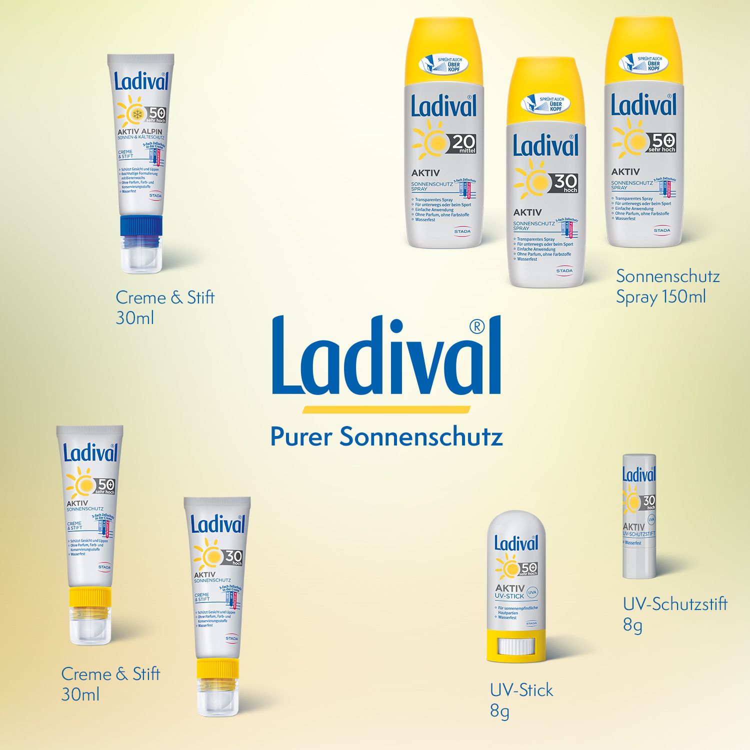 Ladival® Aktiv Sonnenschutzspray LSF 20