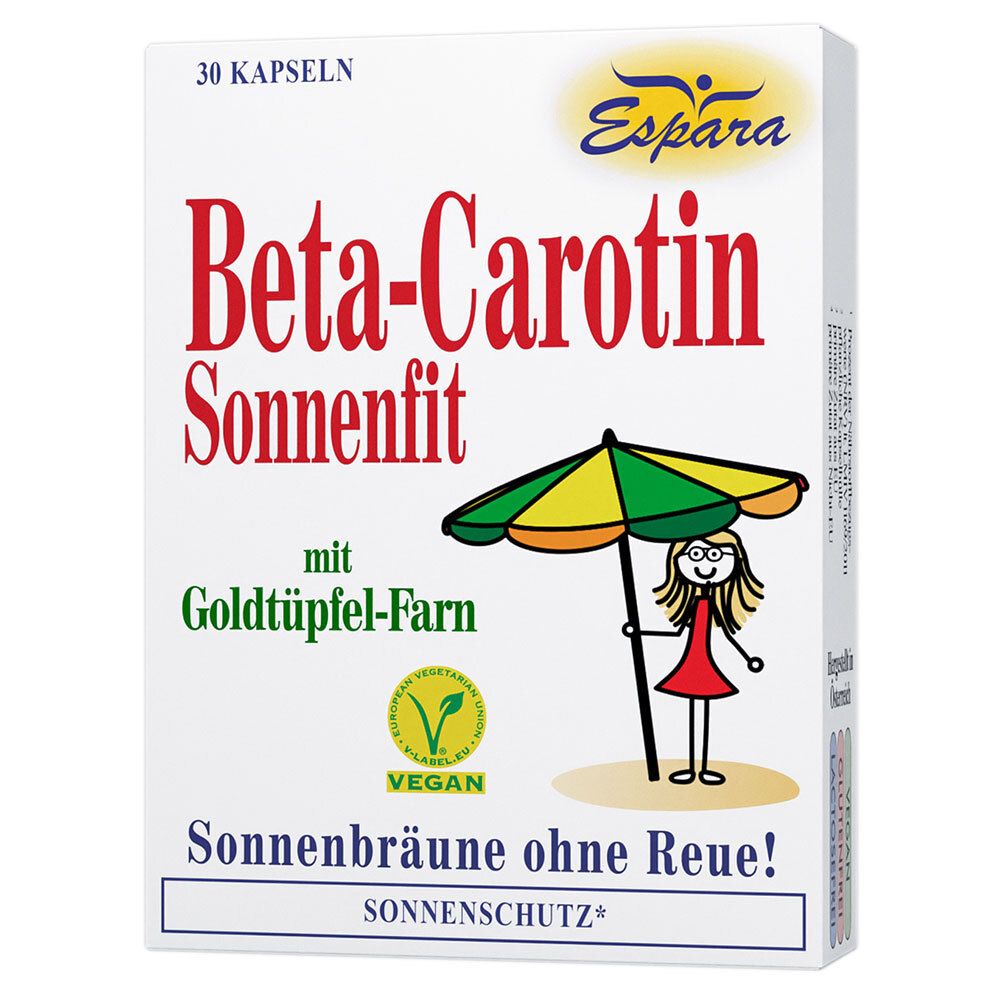 Beta-Carotin Sonnenfit