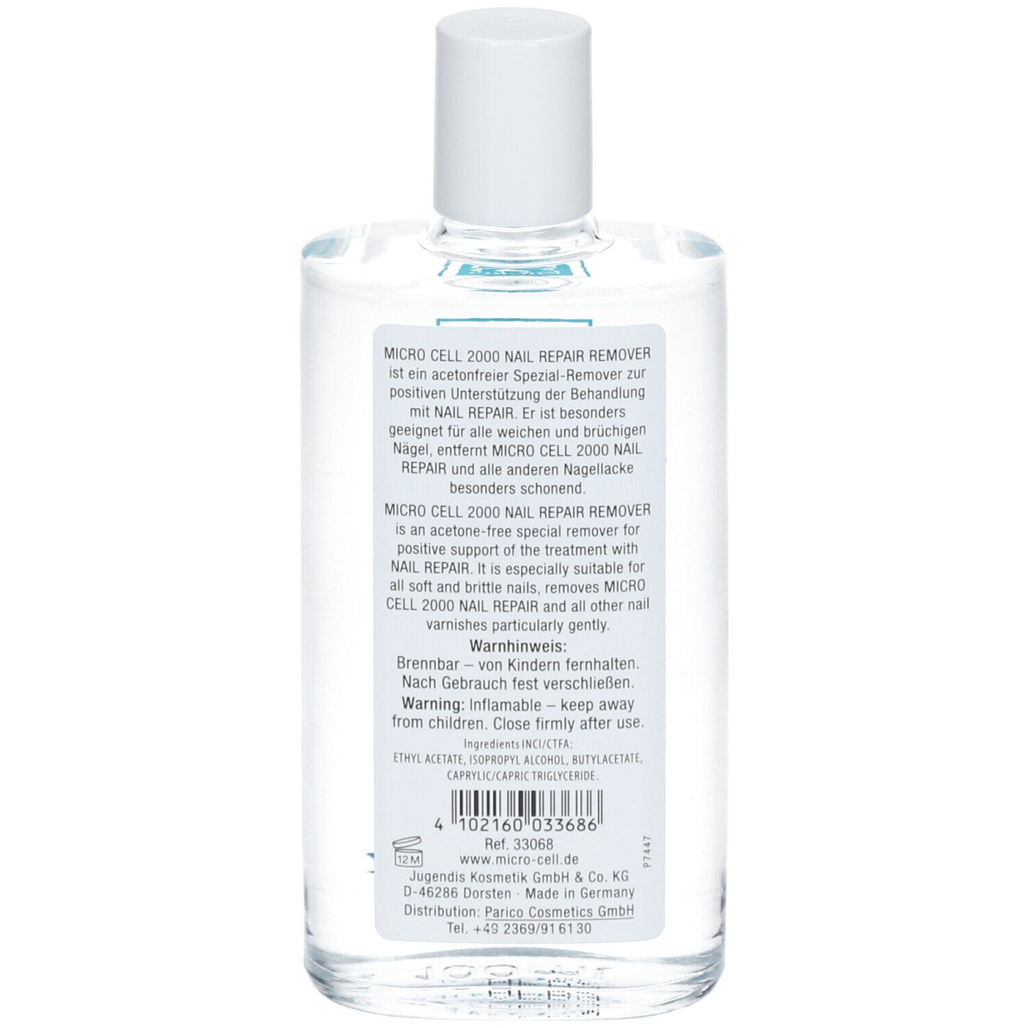 MICRO CELL 2000 Nail Repair Remover 100 ml Shop Apotheke