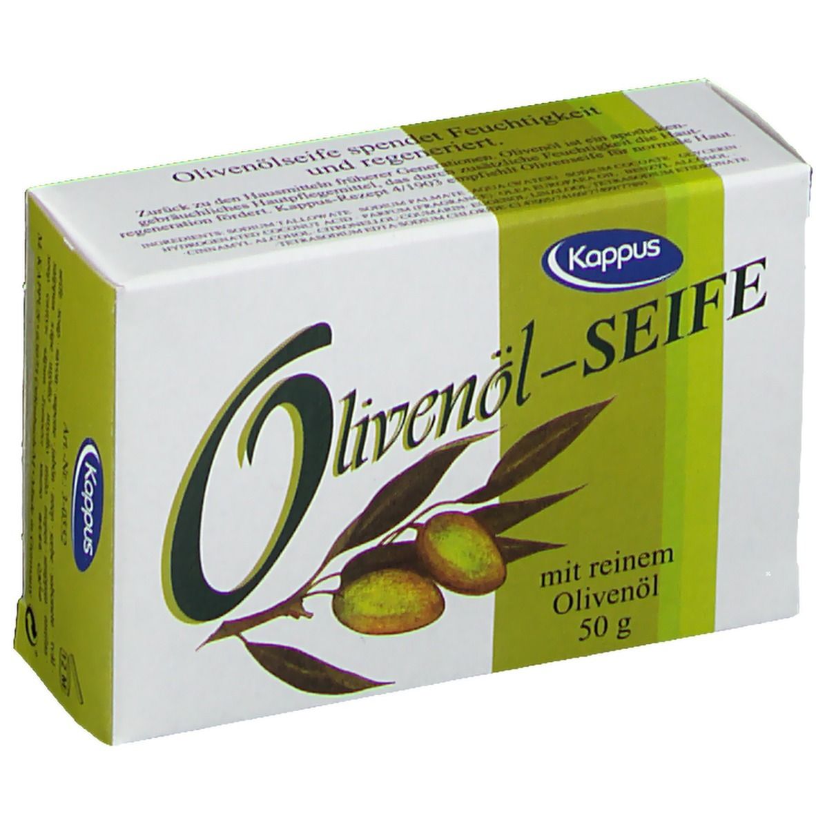 Aleppo Seife 100% Olivenöl 200g