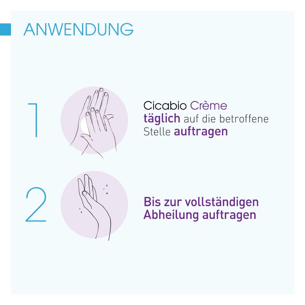 BIODERMA Cicabio Créme Reparierende und beruhigende Wundpflegecreme