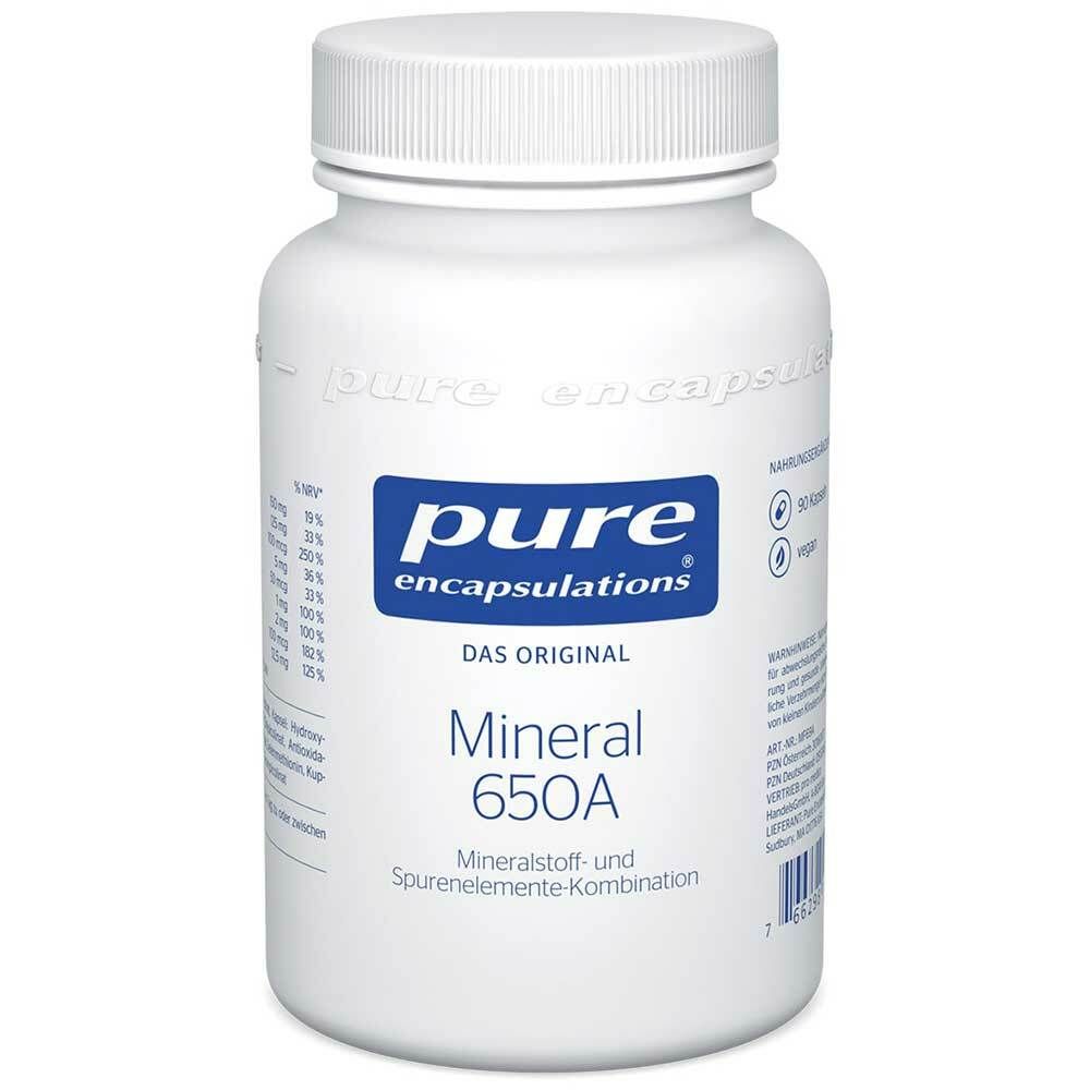 pure encapsulations® Mineral 650A