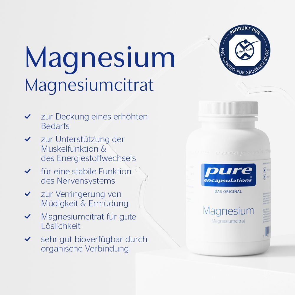 Pure Encapsulations® Magnesium (Magnesiumcitrat)