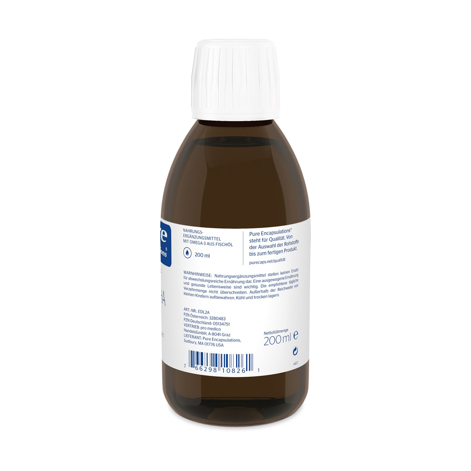 Pure Encapsulations® EPA/DHA liquid