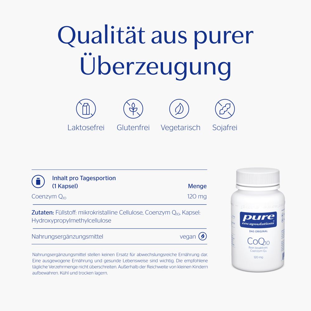 pure encapsulations® Coenzym Q10 120 mg