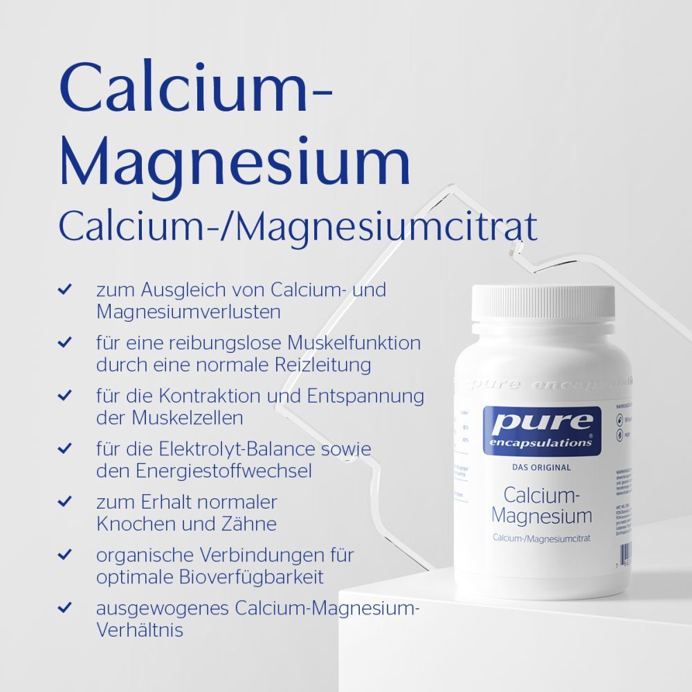 pure encapsulations® Calcium-/Magnesiumcitrat