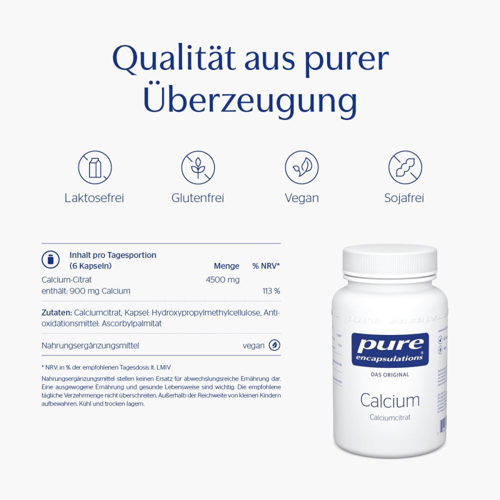 Pure encapsulations® Calcium (Calciumcitrat)