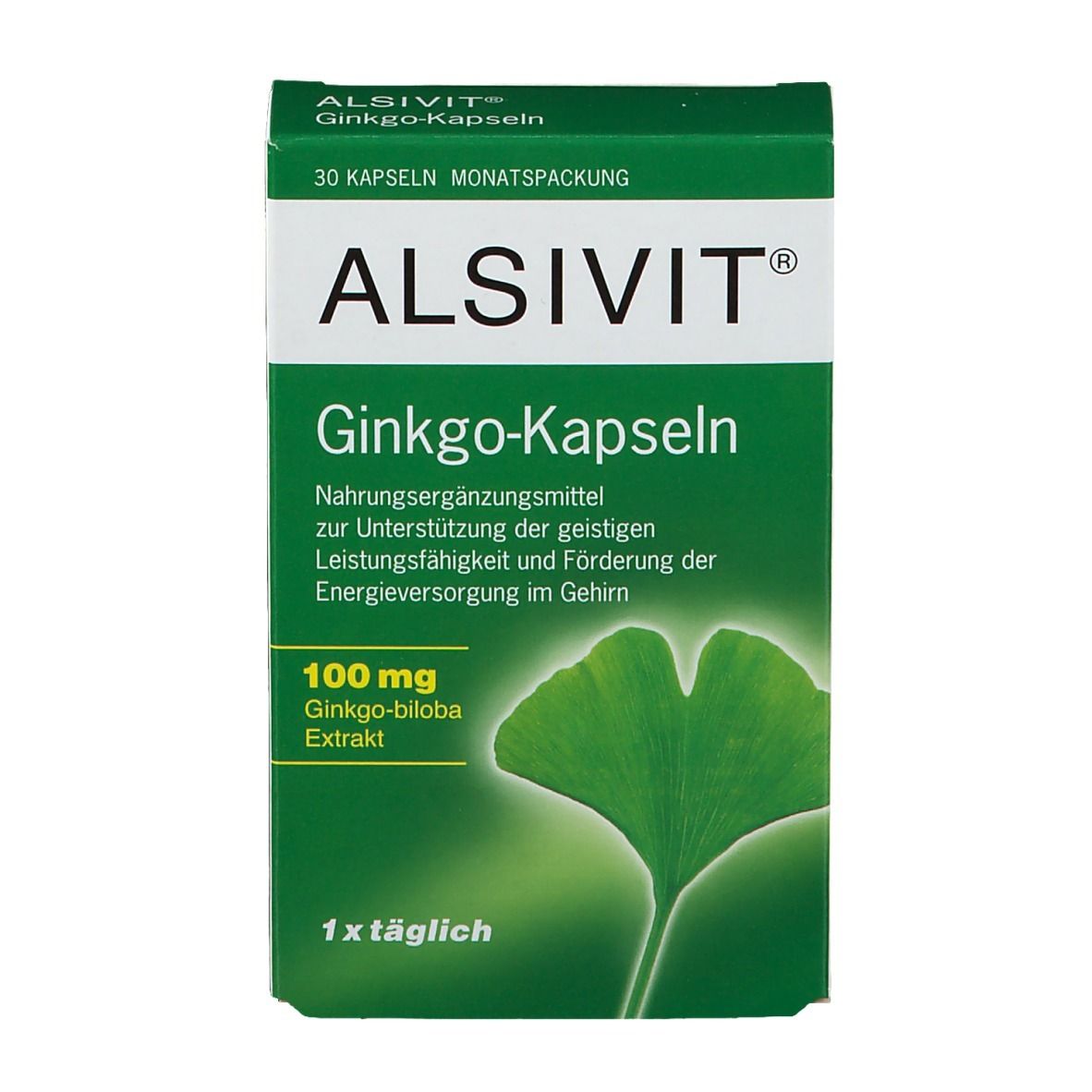 ALSIVIT® Ginkgo-Kapseln