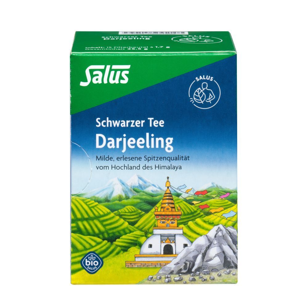 Salus® Darjeeling Bio Schwarzer Tee Filterbeutel