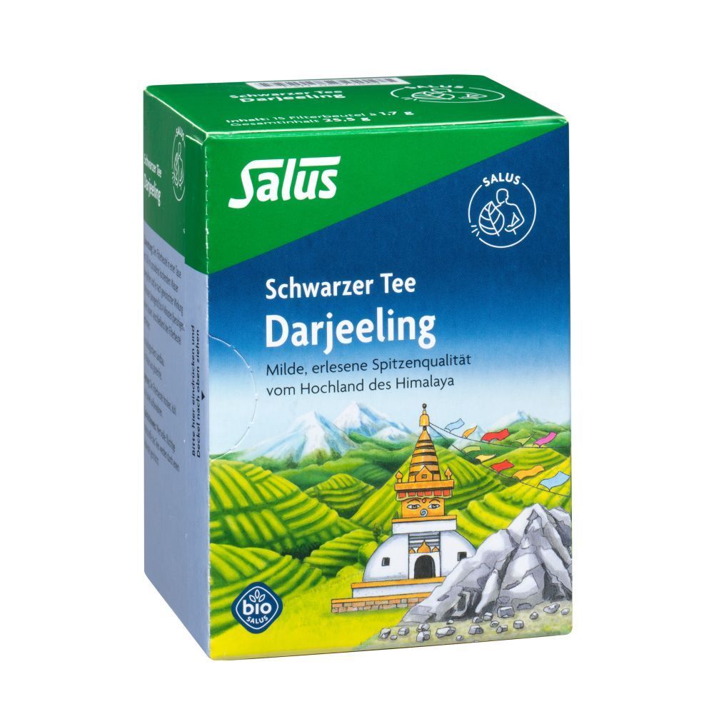 Salus® Darjeeling Bio Schwarzer Tee Filterbeutel