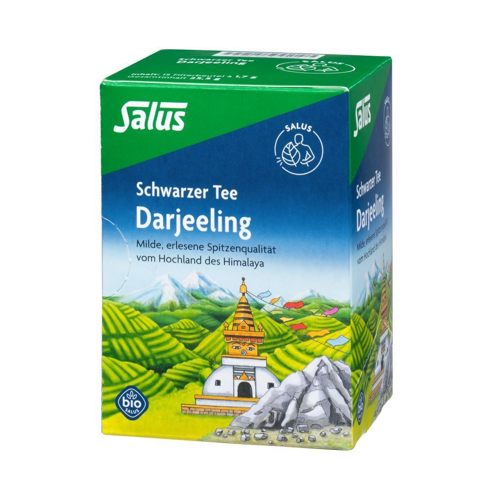 Salus® Darjeeling Bio Schwarzer Tee Filterbeutel