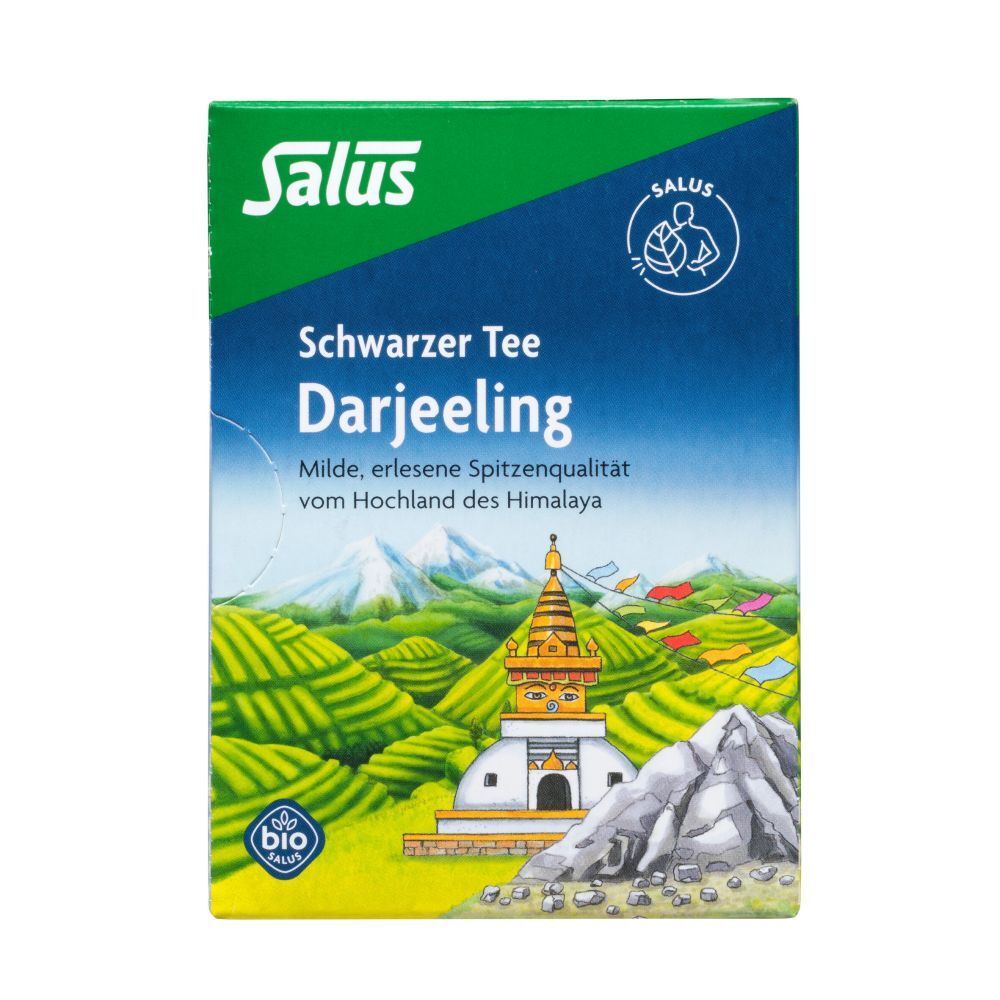 Salus® Darjeeling Bio Schwarzer Tee Filterbeutel