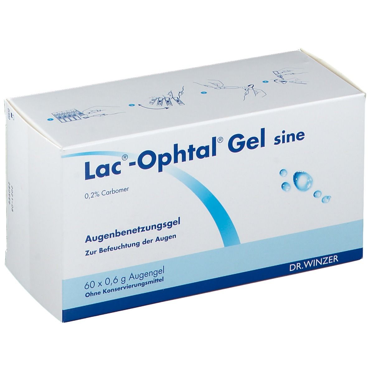 Lac®-Ophtal® Gel sine