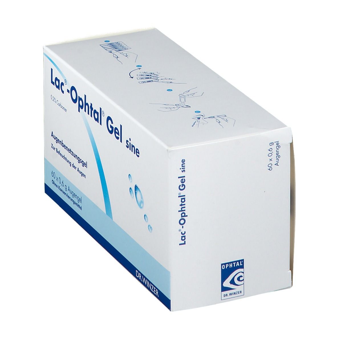 Lac®-Ophtal® Gel sine