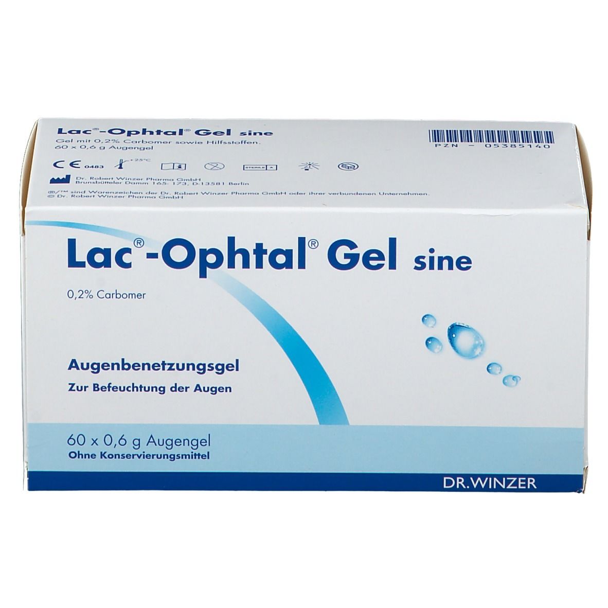 Lac®-Ophtal® Gel sine