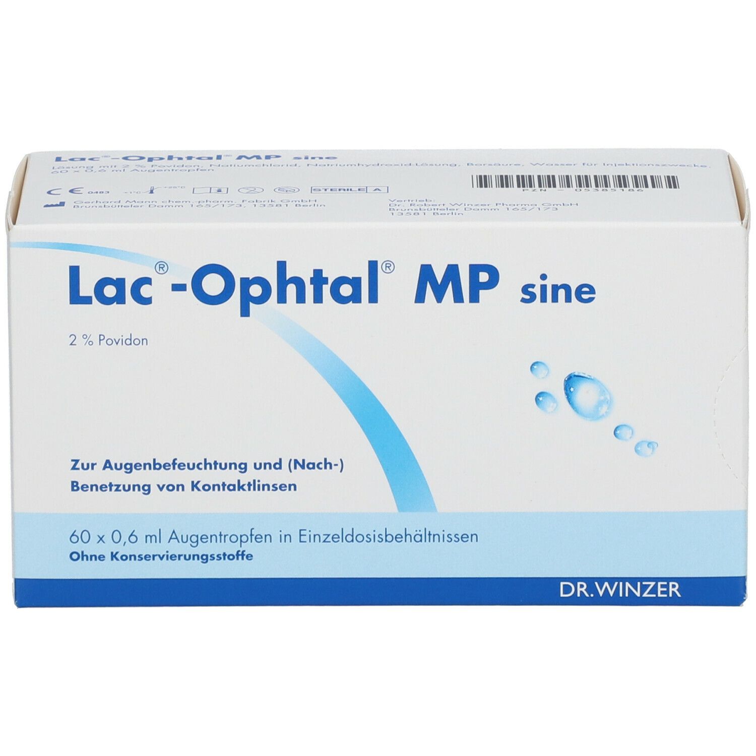 Lac®-Ophtal® MP sine