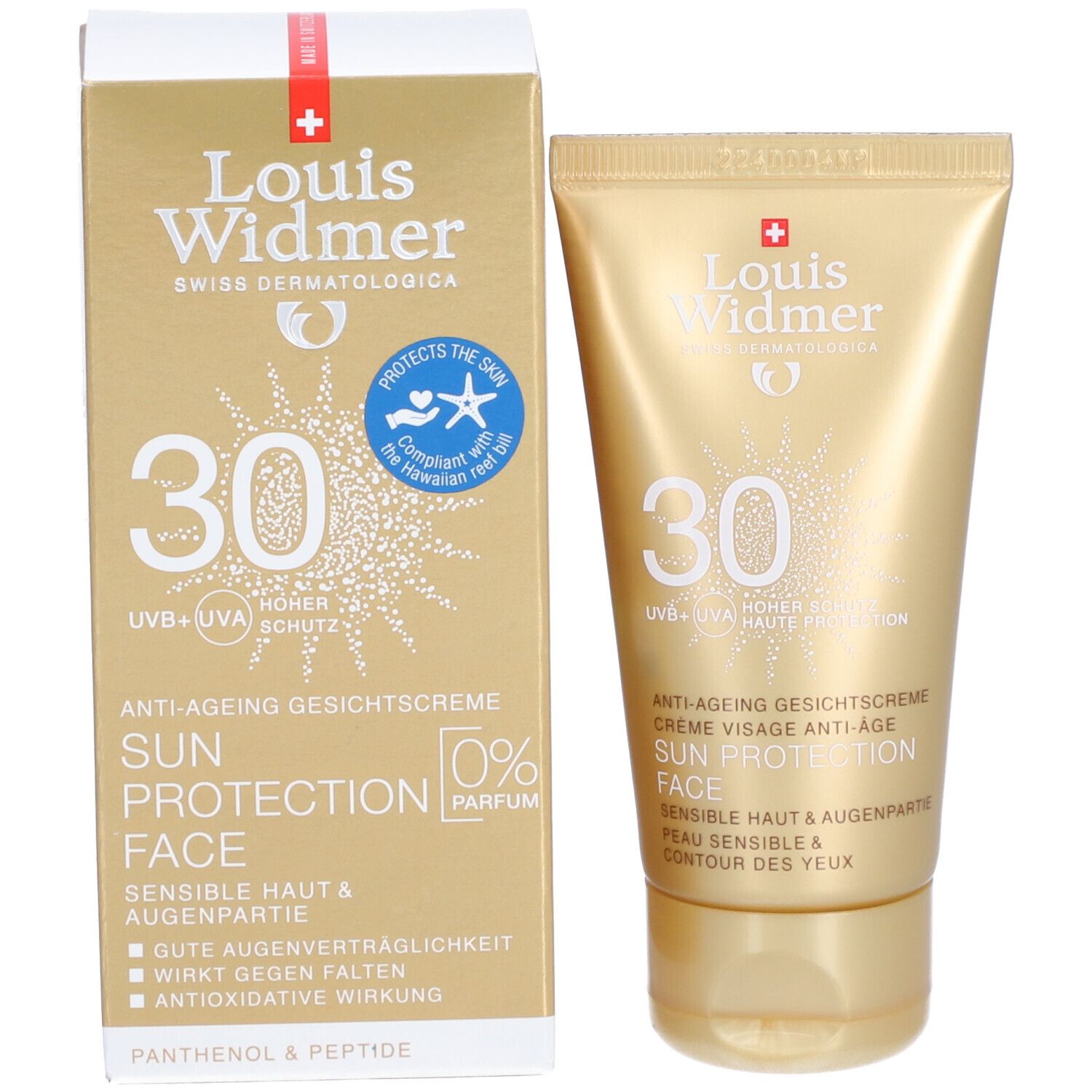 Louis Widmer Sun Protection Face 30 unparfümiert