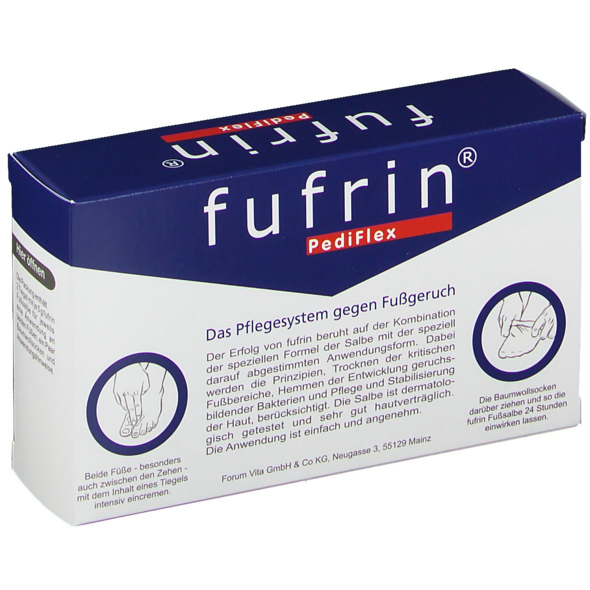 fufrin® PediFlex Fusspflegesystem Gr. 38-42