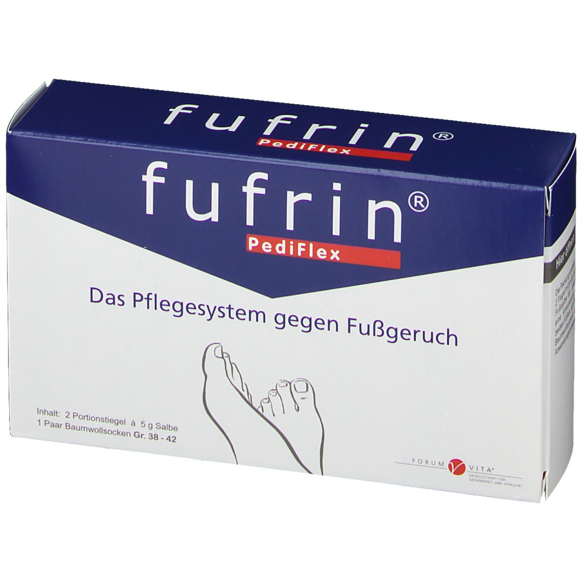 fufrin® PediFlex Fusspflegesystem Gr. 38-42