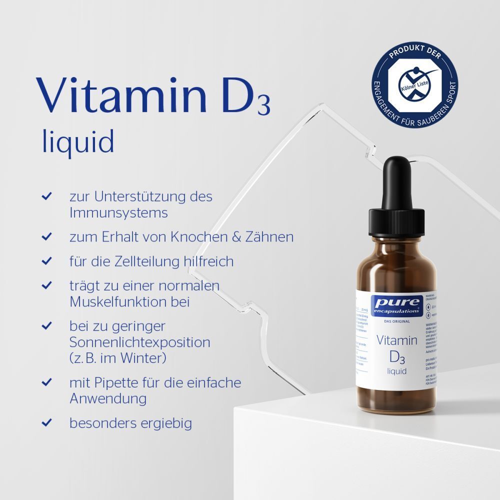 pure Encapsulations® Vitamin D3 liquid