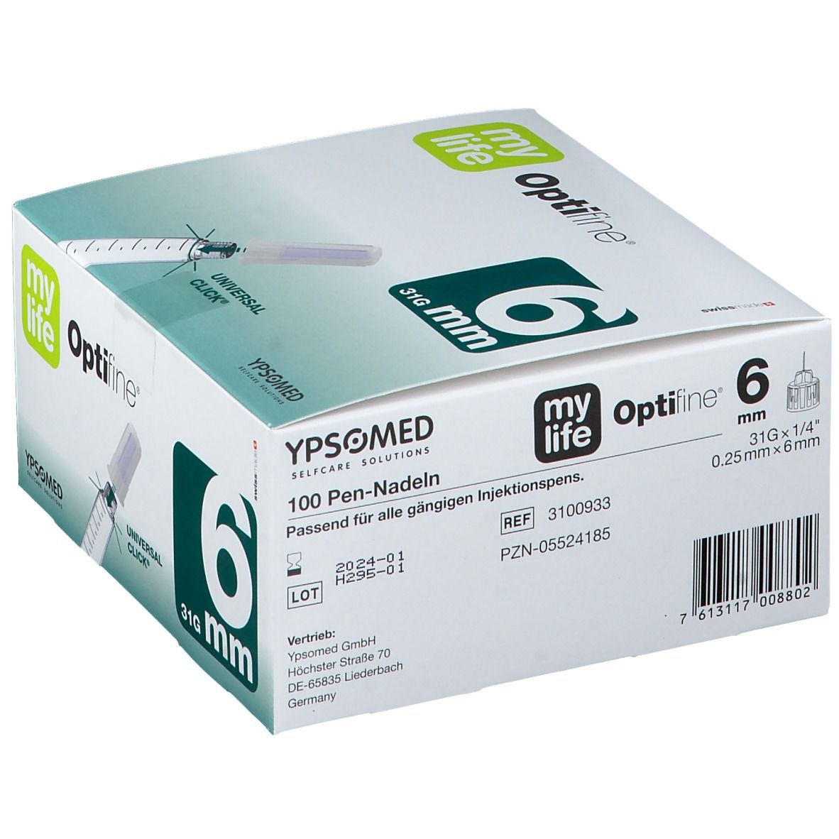 mylife Optifine® 6 mm Kanülen