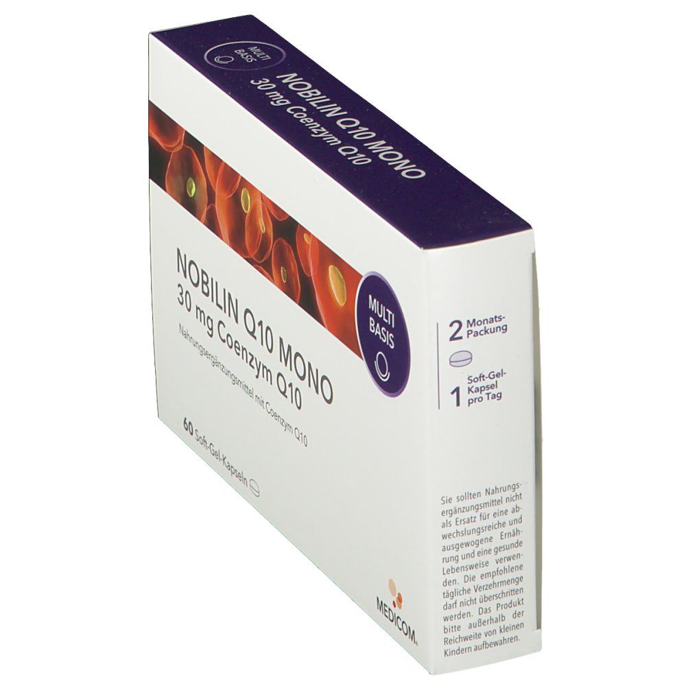 NOBILIN Q10 MONO 30 mg