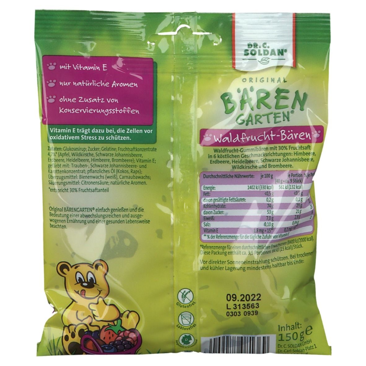 Original Bärengarten® Waldfrucht-Bären mit Antioxidantien