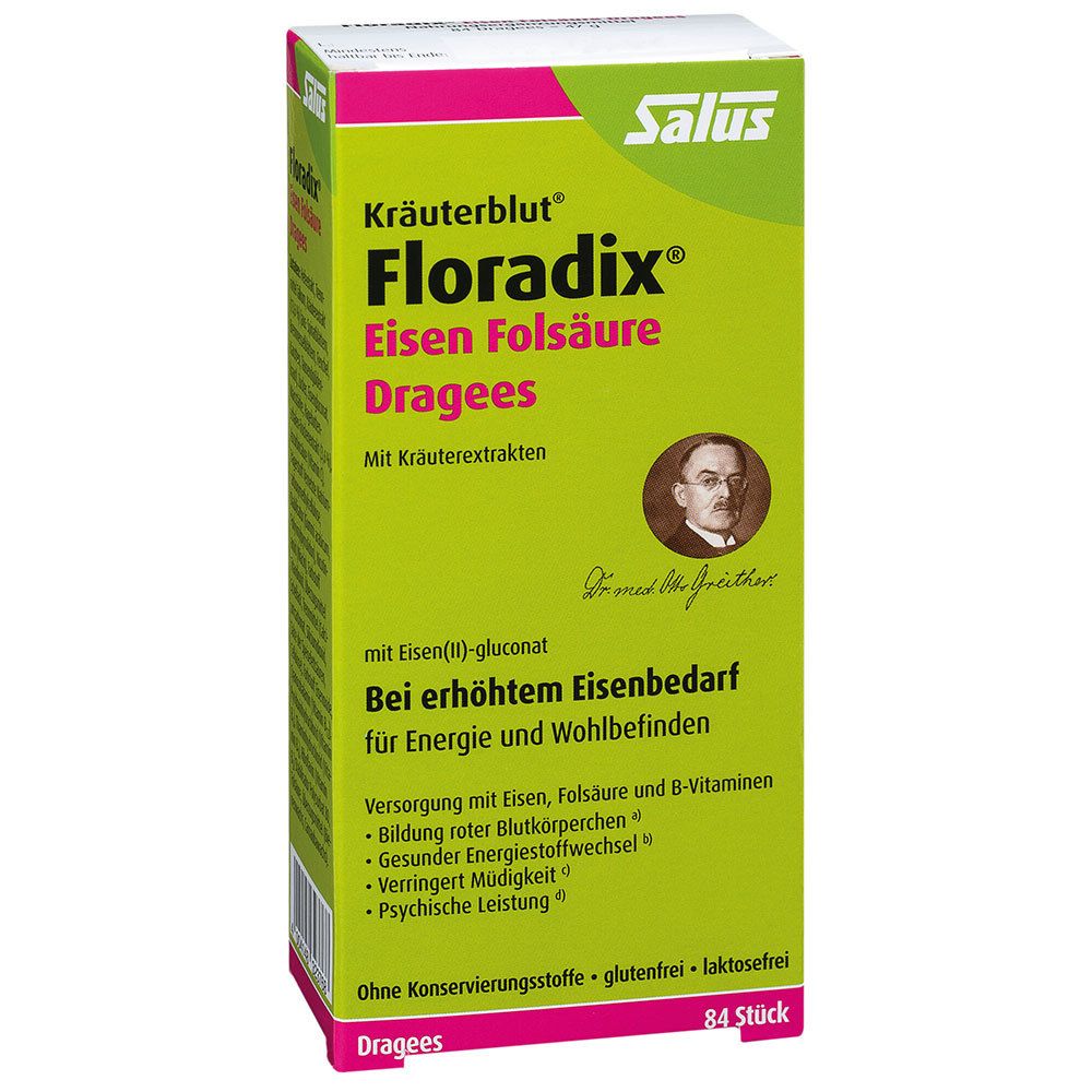 Salus® Kräuterblut® Floradix® Eisen Folsäure