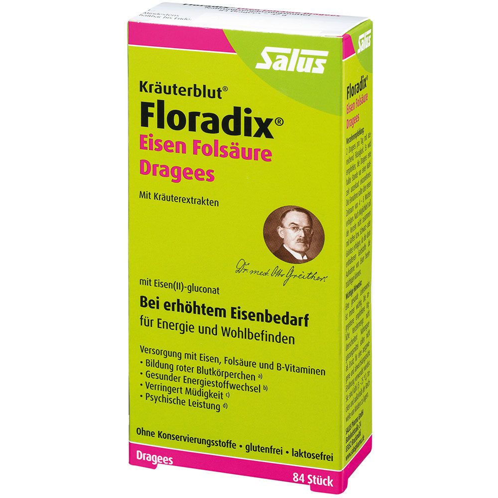 Salus® Kräuterblut® Floradix® Eisen Folsäure