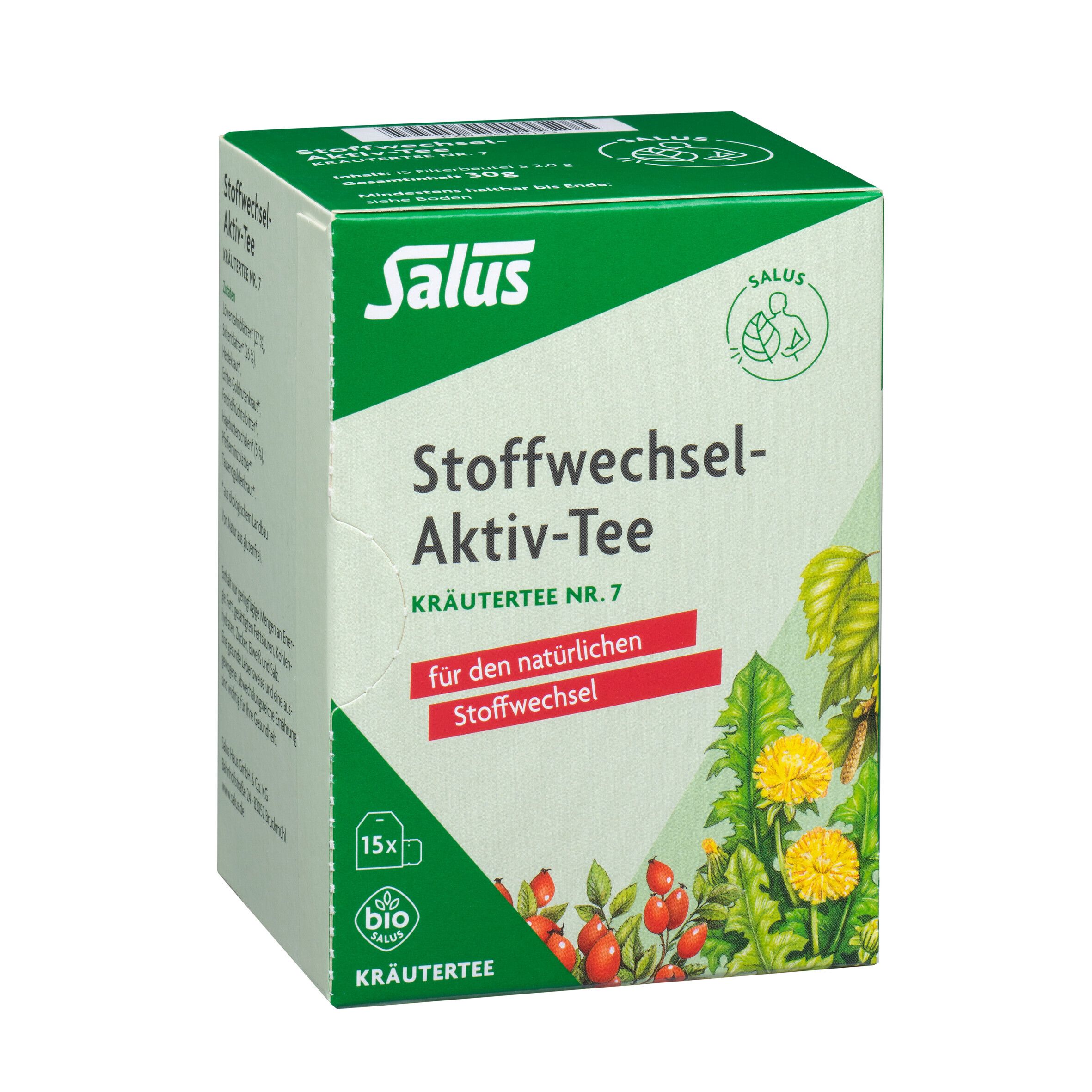 Salus® Stoffwechsel-Aktiv Tee Kräutertee Nr. 7