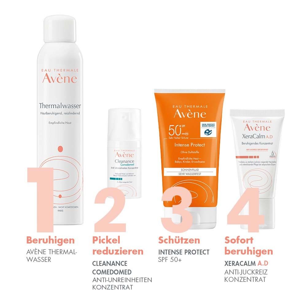 Avène Thermalwasser Spray - beruhigt empfindliche und gereizte Haut – jetzt 50ml Gratis