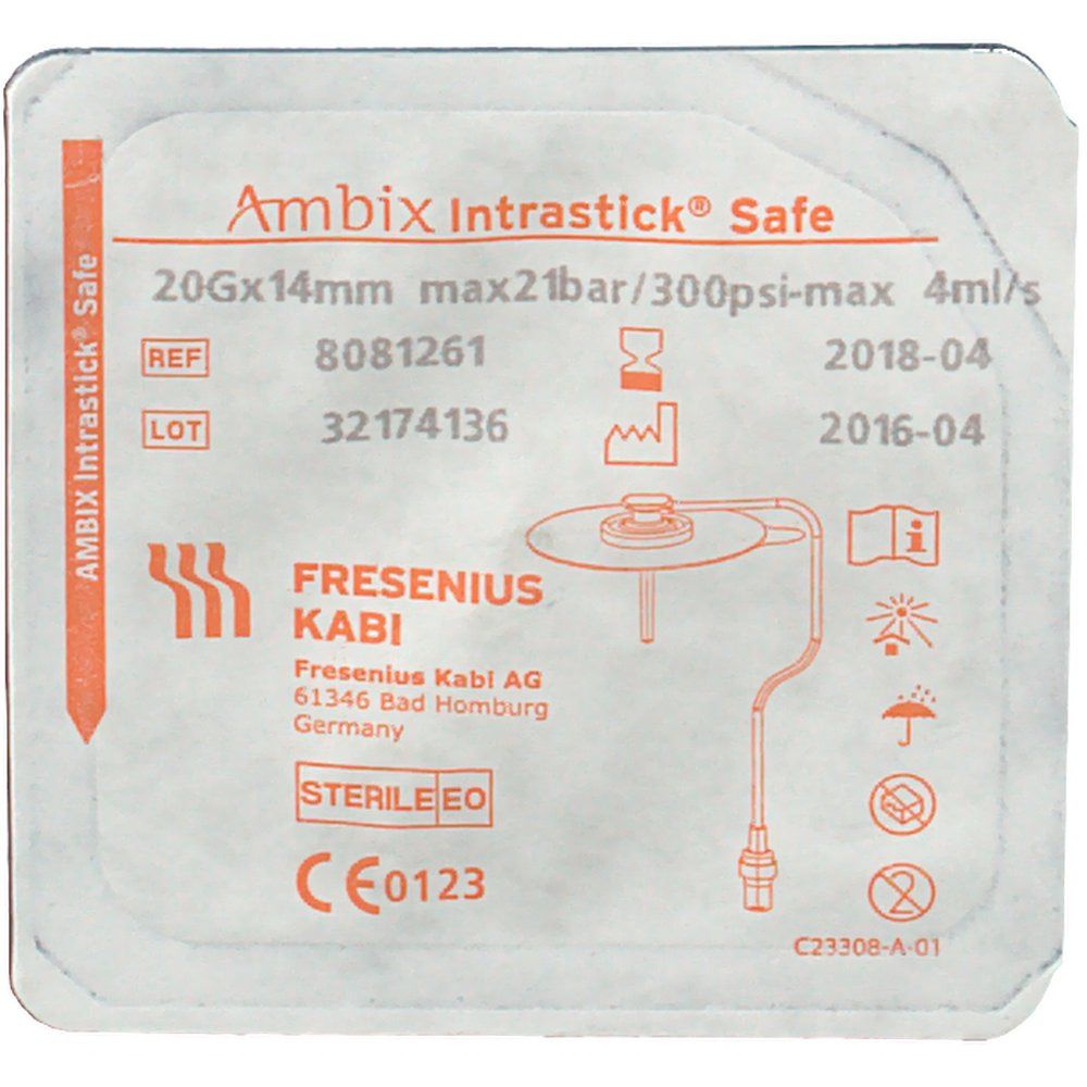 Ambix Intrastick® Safe 20 G x 14 mm druckfest