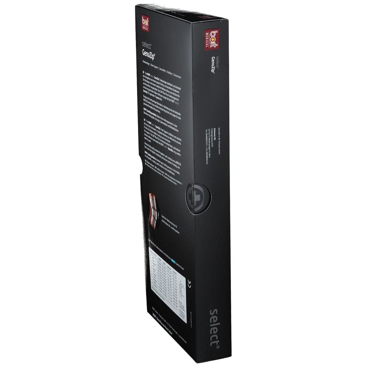 BORT select GenuZip® Kniebandage links xx-large