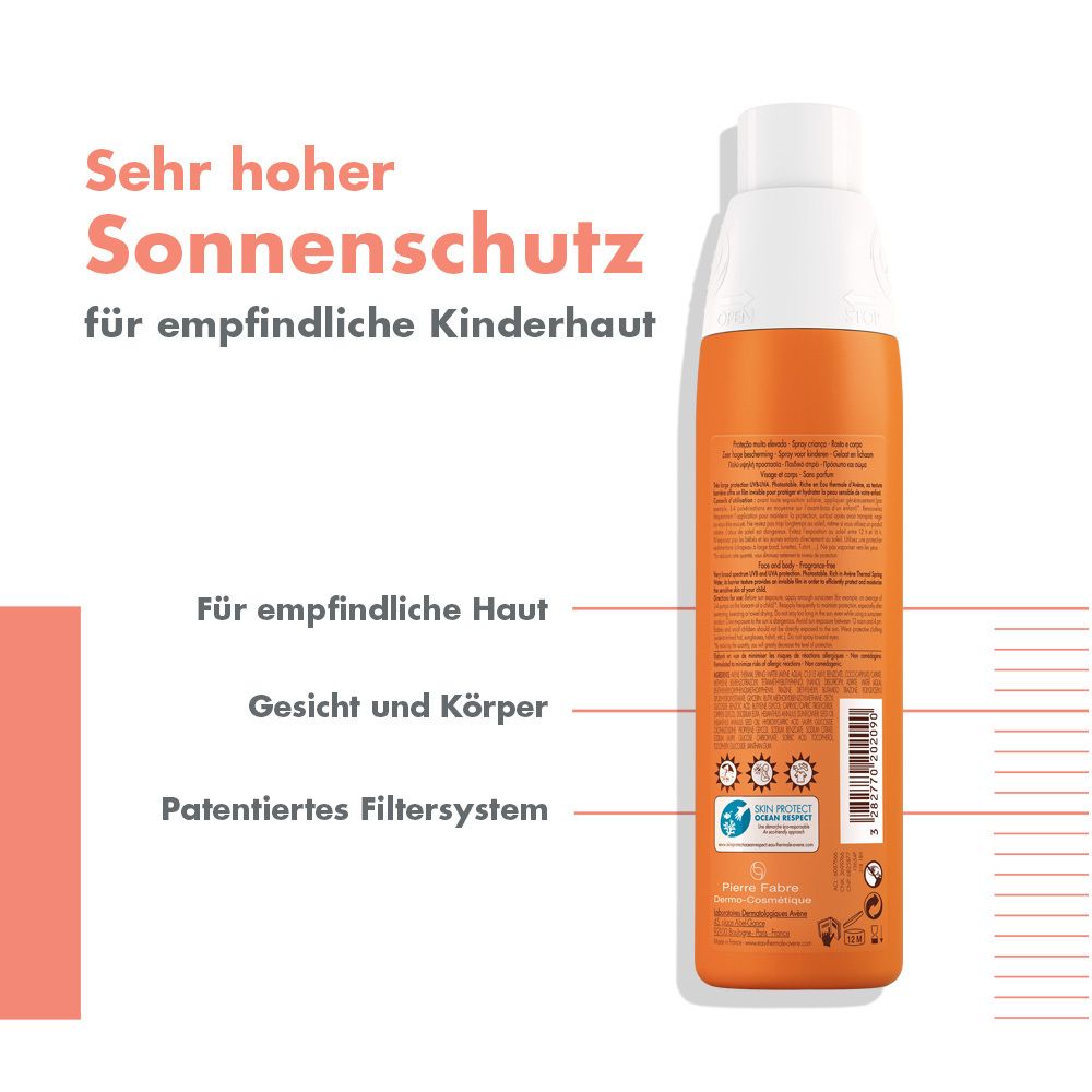 Avène Kinder-Sonnenspray SPF 50+