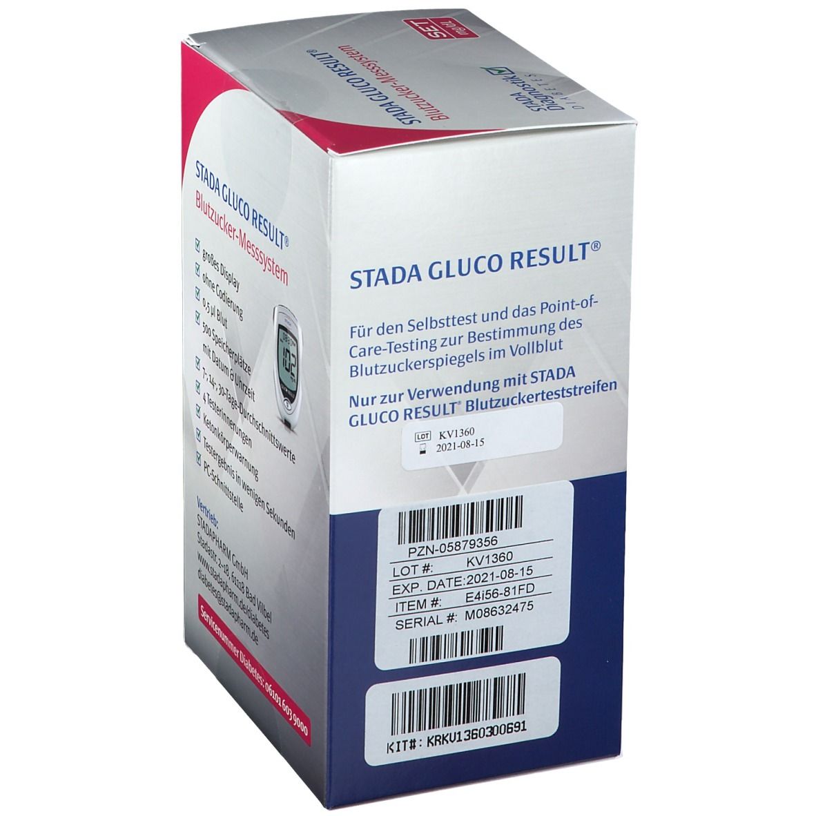 STADA GLUCO RESULT® Blutzuckermessgerät