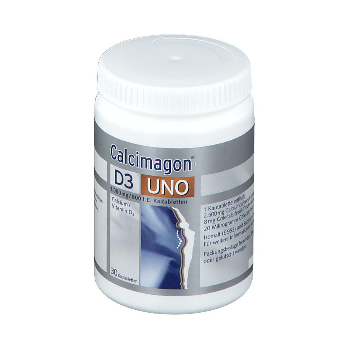 Calcimagon® D3 UNO 1000 mg/ 800 I.E. Kautabletten