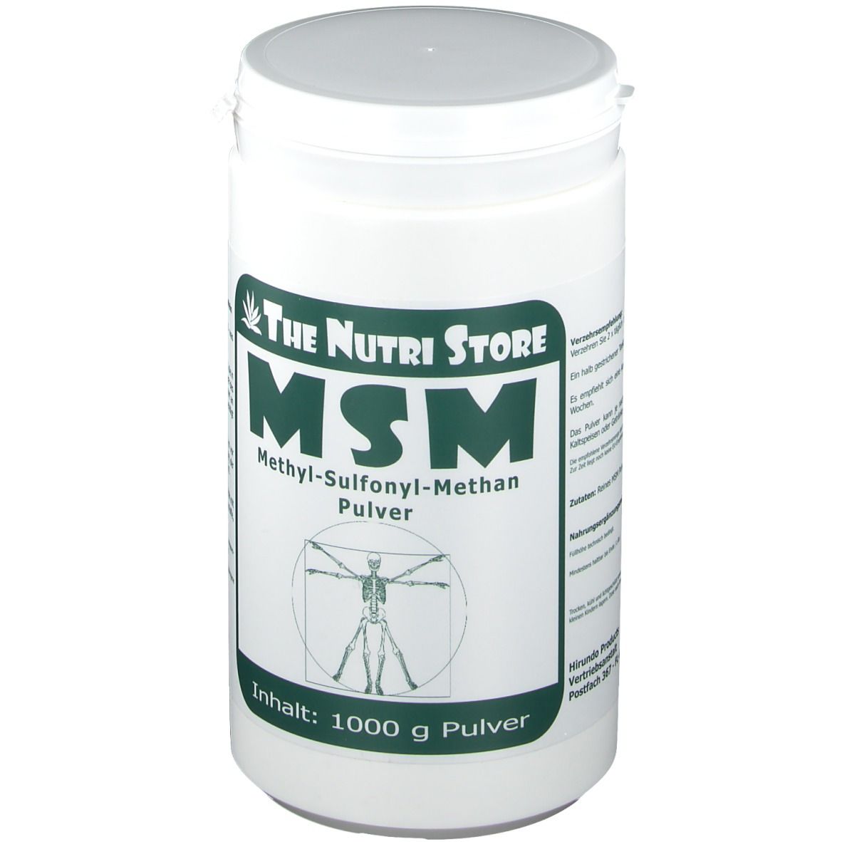 MSM 100 % rein Methyl-Sulfonyl-Methan