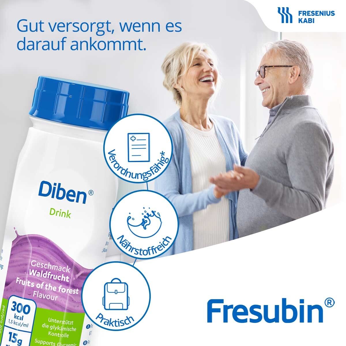 Diben DRINK Vanille | Aufbaukost & Diät bei Diabetes