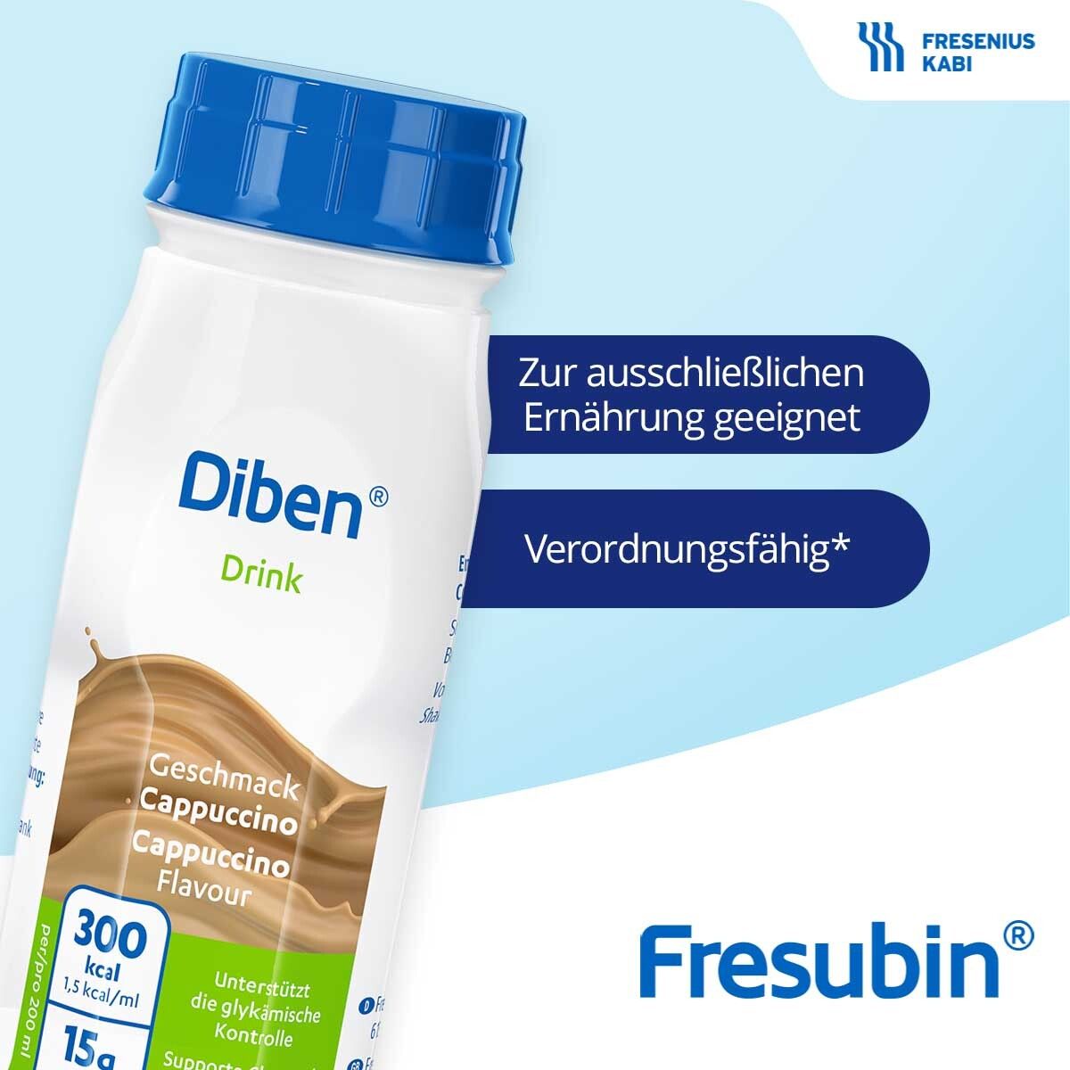 Diben DRINK Vanille   Aufbaukost & Diät bei Diabetes 20x20 ml ...