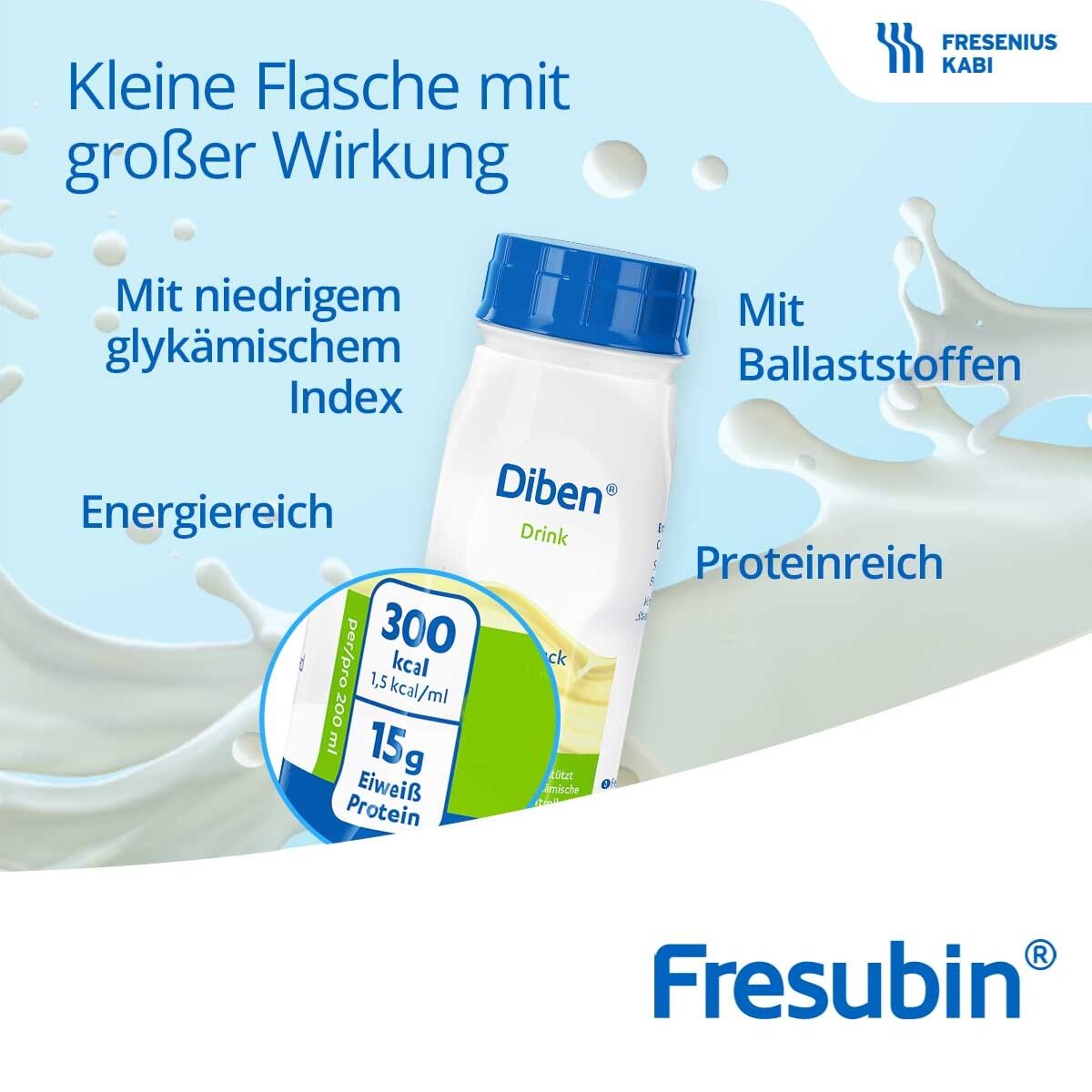 Diben DRINK Vanille | Aufbaukost & Diät bei Diabetes