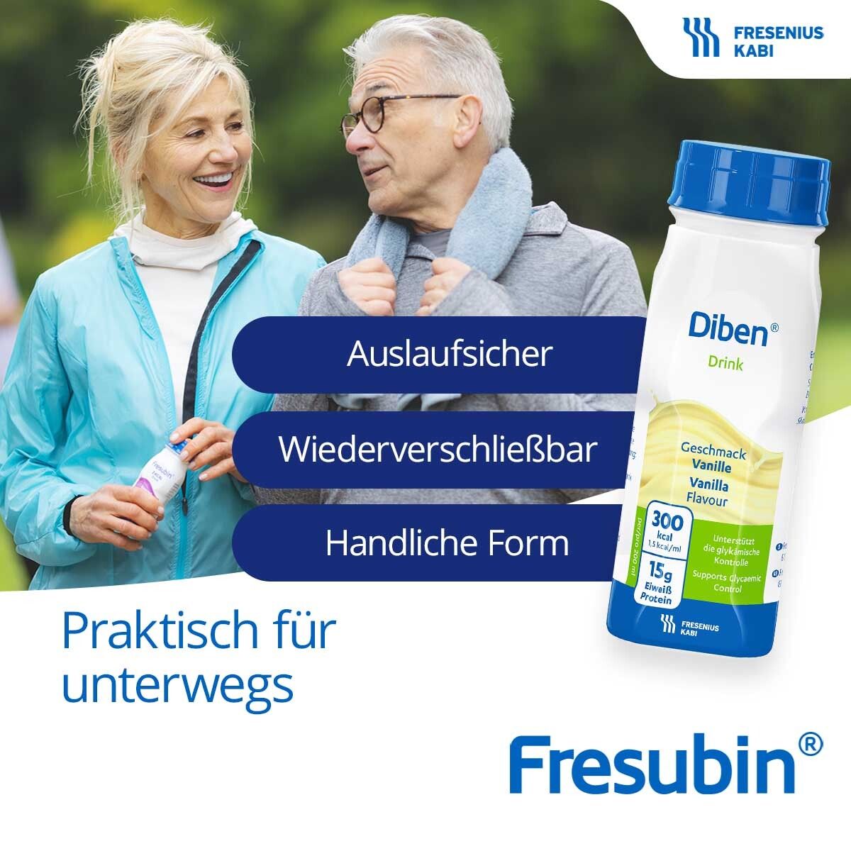 Diben DRINK Vanille | Aufbaukost & Diät bei Diabetes