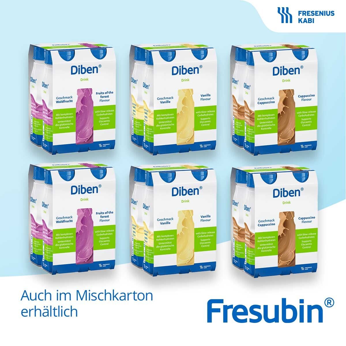 Diben DRINK Vanille | Aufbaukost & Diät bei Diabetes