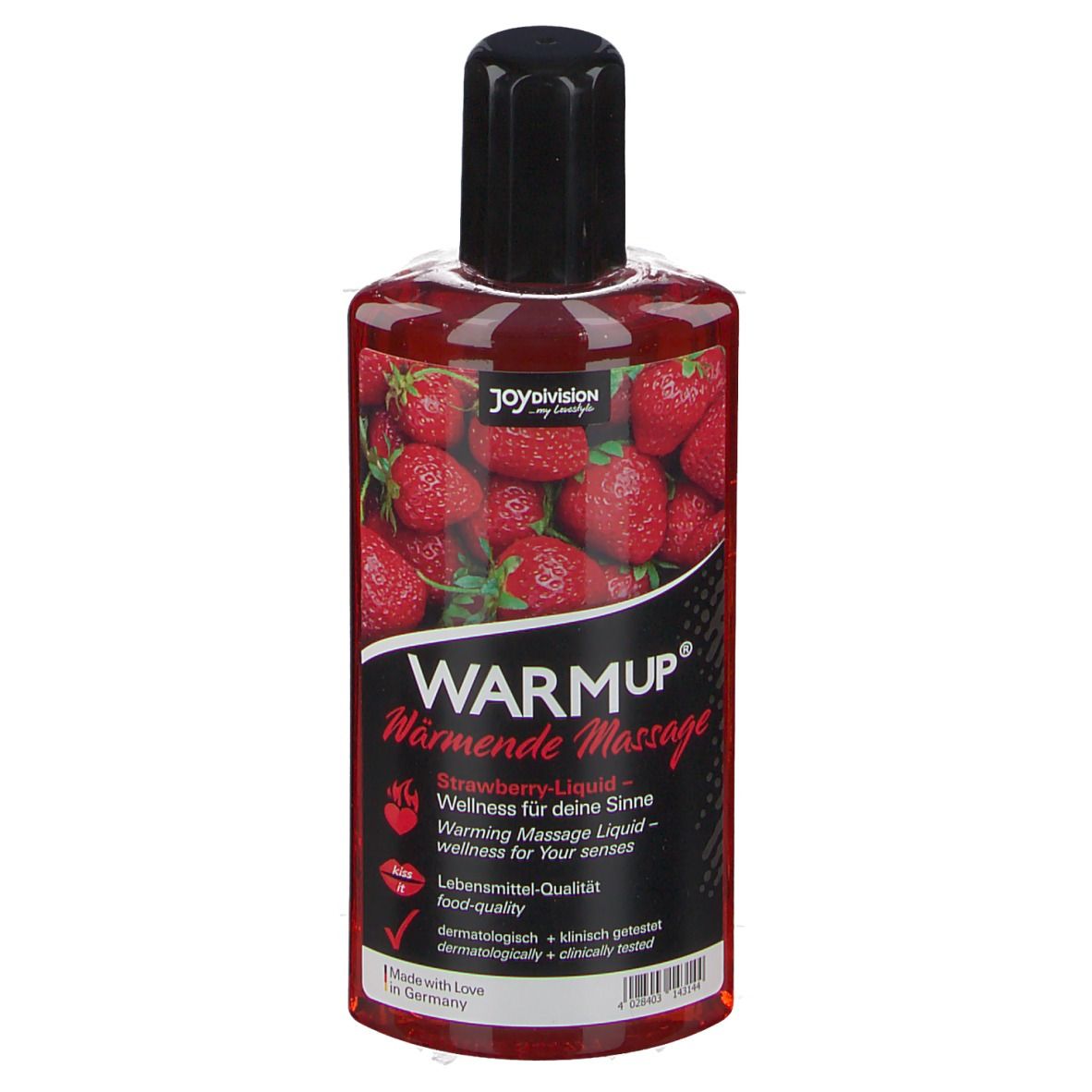 WARMup® Massageliquid mit Wärme-Effekt Erdbeer
