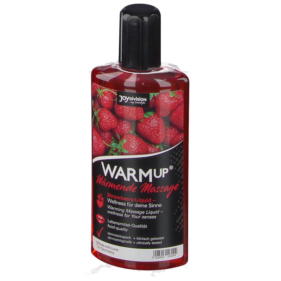 WARMup® Massageliquid mit Wärme-Effekt Erdbeer