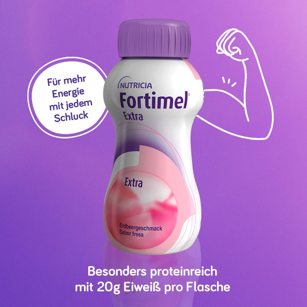 Fortimel® Extra Trinknahrung Erdbeere