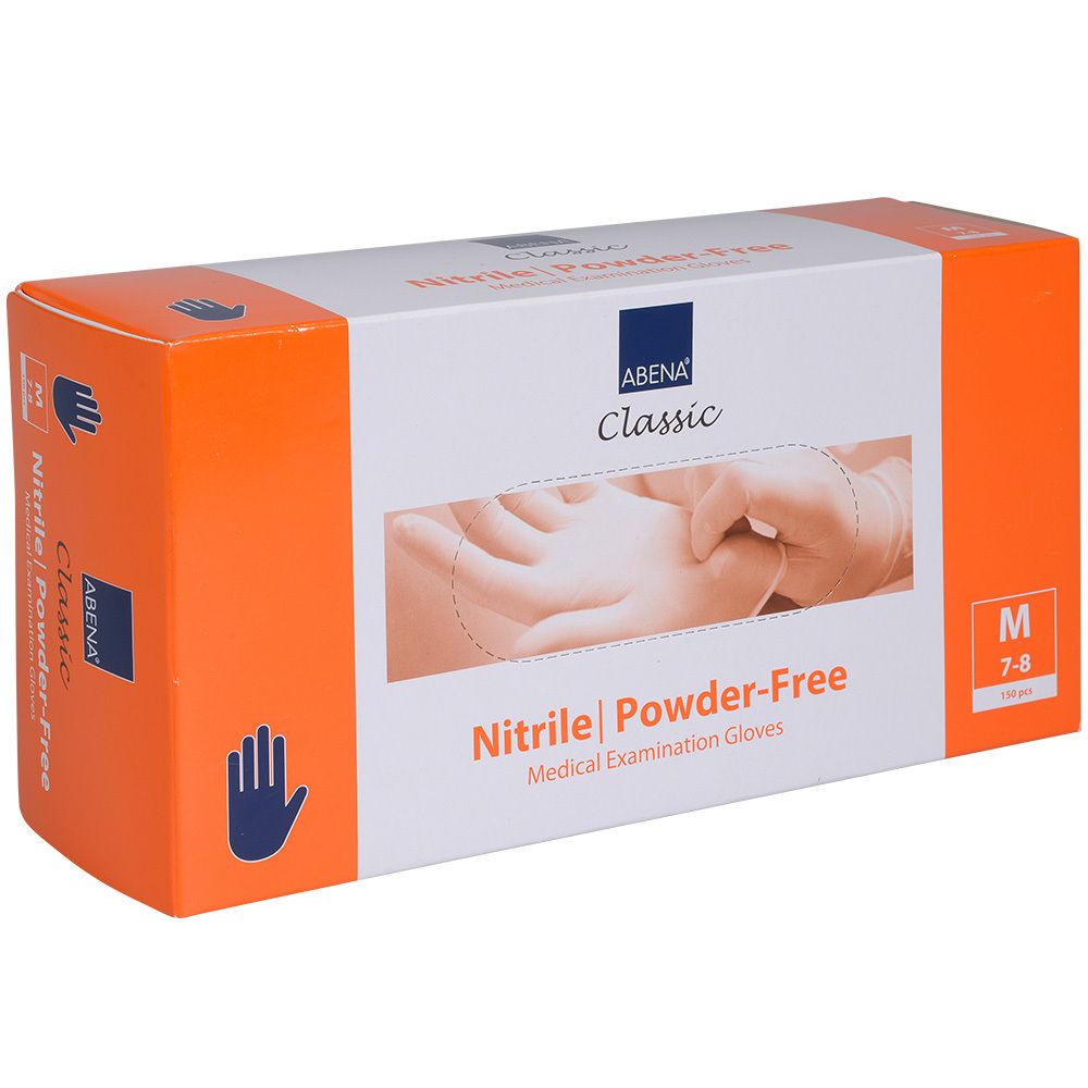 ABENA® Classic Nitril Handschuhe puderfrei Gr. M 7-8