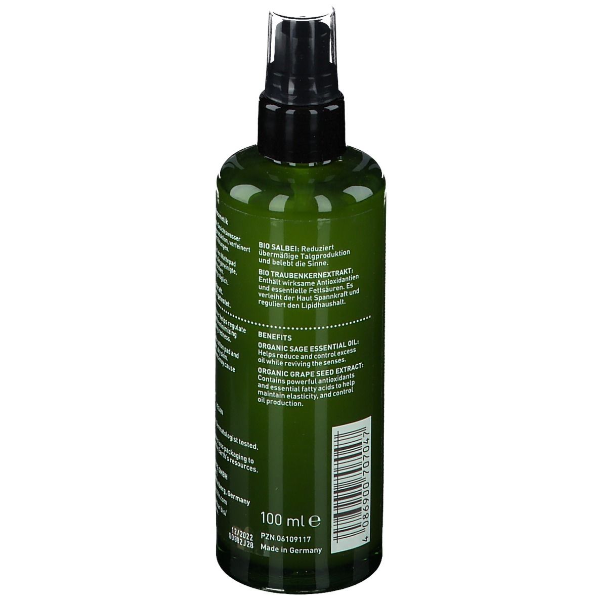 PRIMAVERA® Klärendes Gesichtswasser Salbei-Traube
