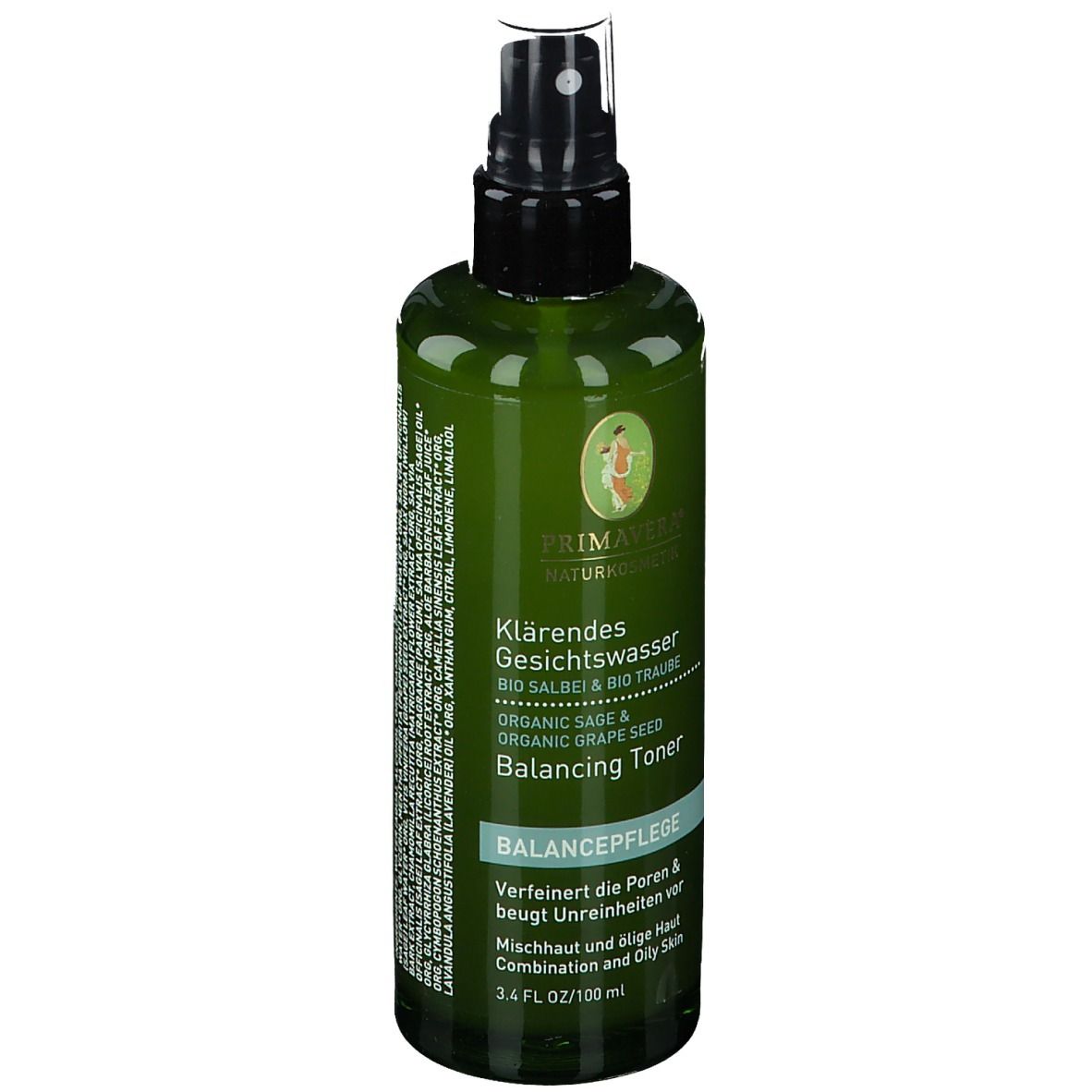 PRIMAVERA® Klärendes Gesichtswasser Salbei-Traube